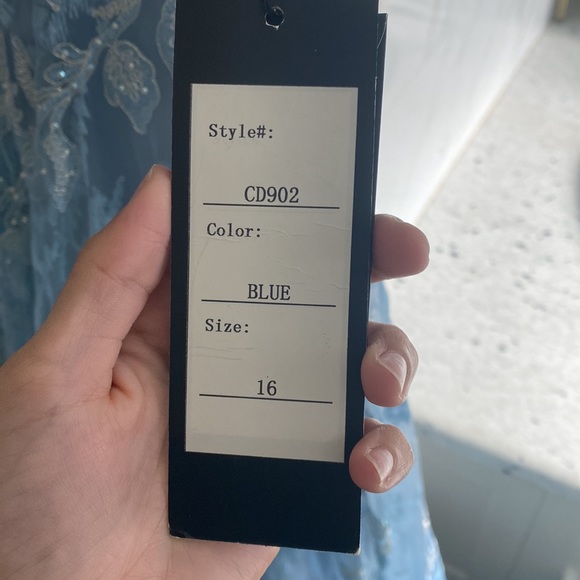 Blue Cinderella Dress - Picture 7 of 8